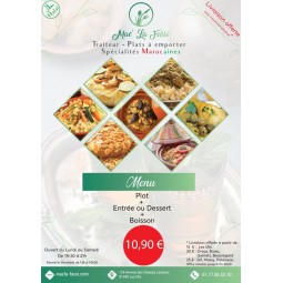 Menu 10,90€ - Mac'la Fassi